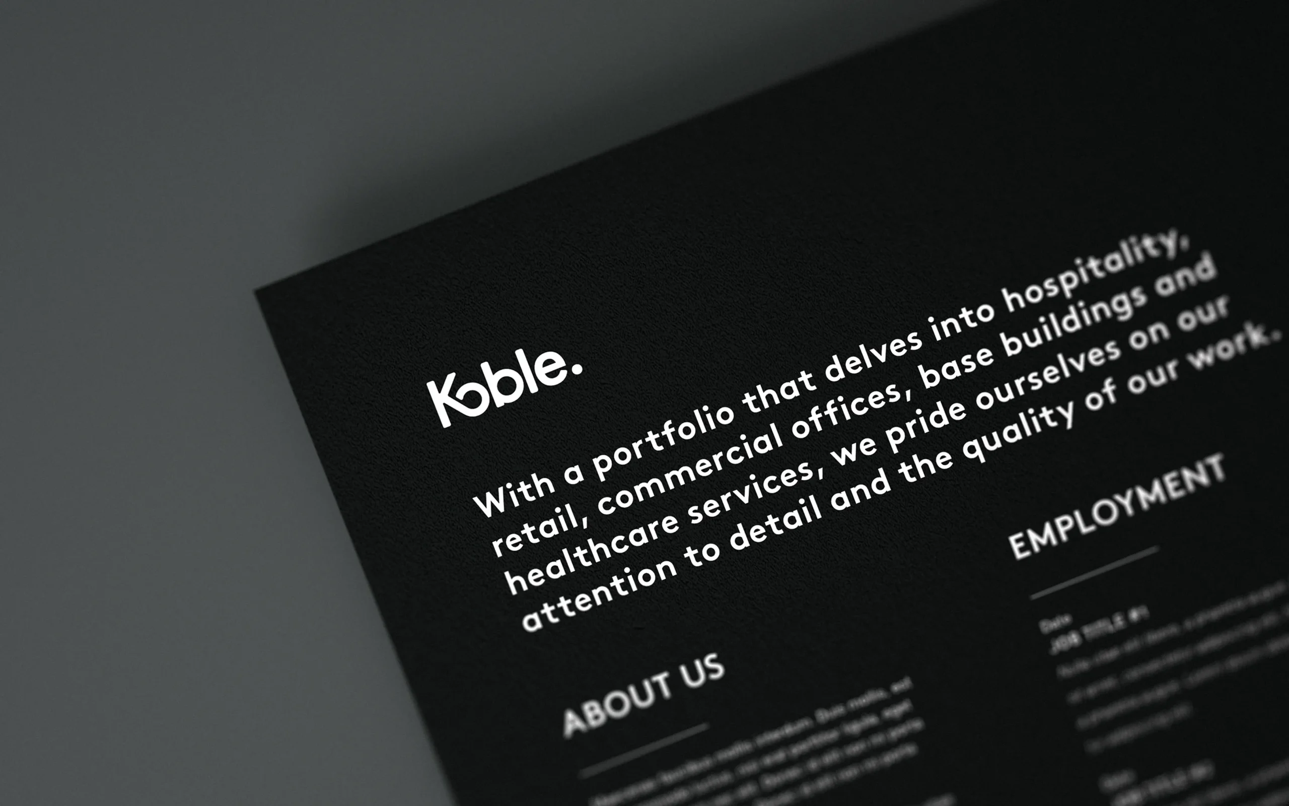 Koble Preojects – Project Case Study – 8